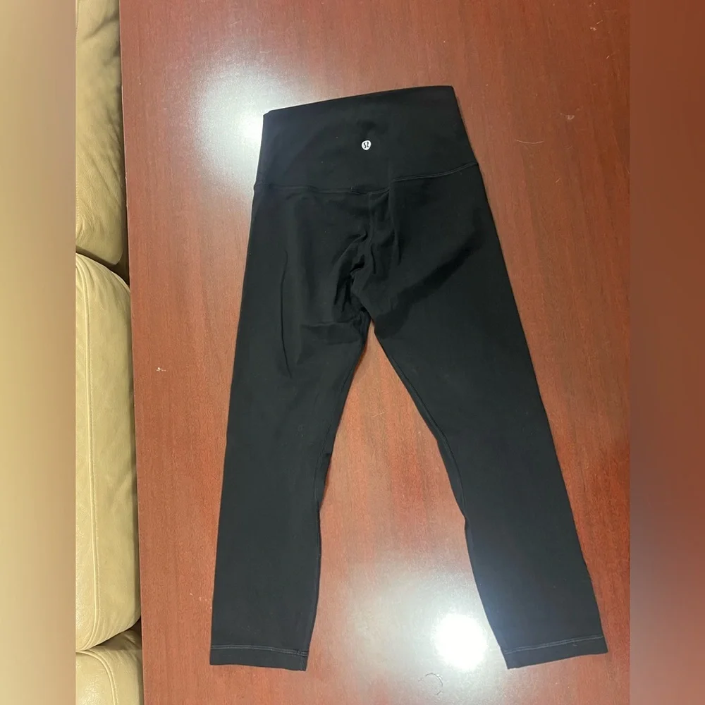Lululemon Align Crop *21" Black - Picture 5 of 5